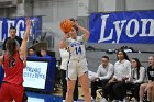 WBBall vs BSU  Wheaton College women's basketball vs Bridgewater State University. - Photo By: KEITH NORDSTROM : Wheaton, basketball